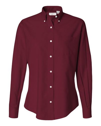 Custom Embroidered  Van Heusen Women's Oxford Shirt - 13V0002 